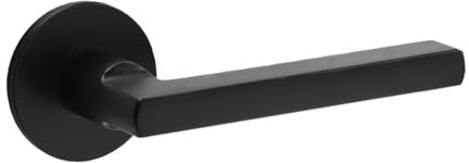 Serrure de canal intérieure, serrure de porte silencieuse et minimaliste, for salle d'eau écologique, porte coupe-feu, clé sans clé