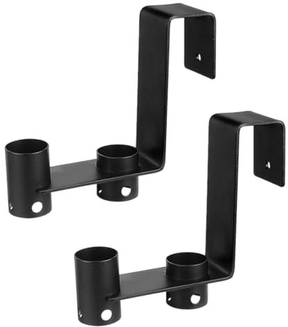 Salyeeluly Ganchos Para Toallas De Piscina | 2 Piezas Gancho Metálico Ajustable Para Bordillo,Accesorios De Mantenimiento Para Exteriores Playas Deportes Acuáticos Y Toallas De Pared