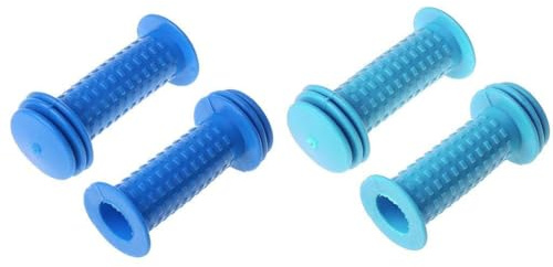 Luyismer 1 par de empuñaduras de bicicleta para niños, triciclo, patinete, manillar de goma antideslizante Fahrrad Griffe/Lenkergriffe Cube