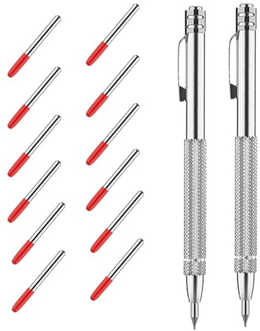 Stylo De Gravure Professionnel Avec Pointe Marquage Pour La Construction Du Verre La Céramique Et Métal Travail Bois Outil Manuel Stylo Marquage Métal