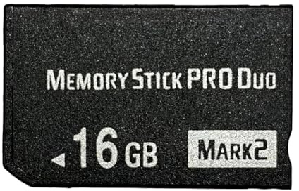 Memory Stick Pro Duo Carte mémoire pour appareil photo PSP1000 2000 3000 16 Go