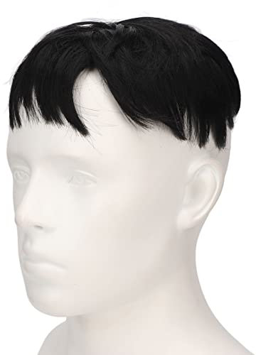 Men Short Toupee Wigs - Handsome Comfortable Breathable Men Hair Topper Wig