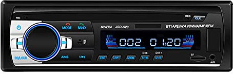 Yklhsocneg 12 V Lettore 'automobile Mp3 Bluetooth Lettore Mp3 Plug-in Radio Car Mp3 Stereo Universale