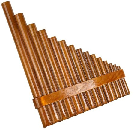 Panflöte, Musikalische F-Taste Holzbläser Professionelle Oberfläche Traditionelles Kompaktes Zubehör