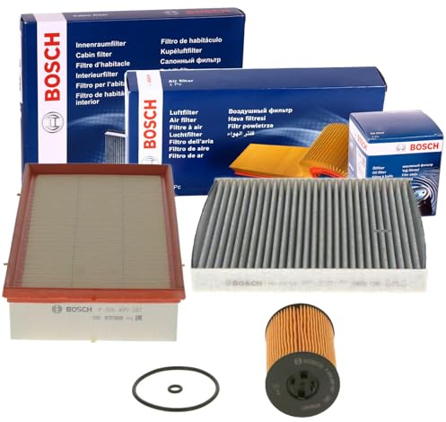 Filterset Inspektionspaket | F026400287+1987432543+F026407157 Filterset für 1.6 2.0 Tdi Golf 7 Passat 3G uvm.