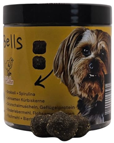 Bells Gesunde Leckerlies (140g), herzhaft weiche Hundeleckerli für Gelenke, Haut, Fell und Verdauung - täglicher Snack als Vorbeugung, mit Fisch Rinderleber Huhn Brokkoli Spirulinaalgen