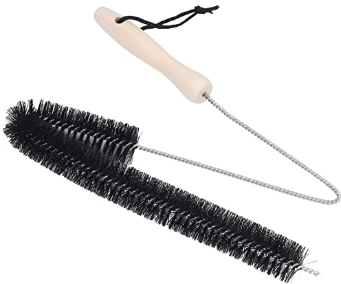 Akozon Flexible Dryer Vent Brush, Long Soft Coil Brush for Refrigerator, Bendable Washer Pipe Brush, Dryer Vent Tool