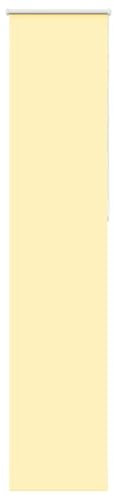 LLEZKBR Verdunkelungsrollo, Gelb, 50 x 230 cm, Stoffbreite 45,7 cm, Polyester