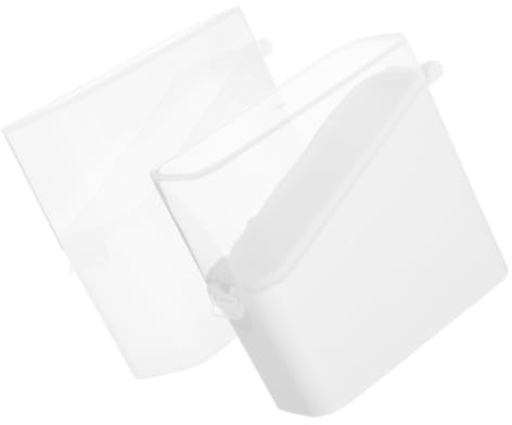 Mikinona 2pezzi Contenitori Per Conservazione Del Formaggio Fette Scatola Ermetica Per Formaggio in Frigorifero Impilabile Per Uso Adatto Per Bustine Tè e Oggetti