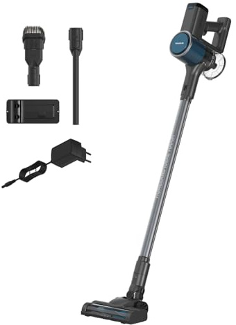 Taurus – Aspirador sin Cable Homeland Ideal Touch, Batería extraíble, Carga Rápida, 180W, 35 min autonomía, Filtro HEPA, Turbo Brush, LED, Pantalla Digital, Depósito 600ml, Accesorios