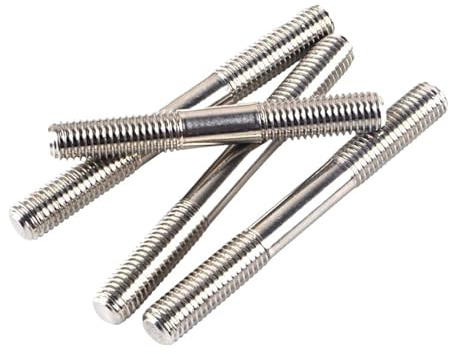 Goujons à double extrémité en acier inoxydable 304 M12 M14 M16 M18 1 à 8 pièces(M18x65-2PCS)