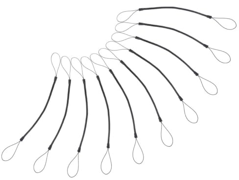 Housoutil Lot de 10 Cordons Rétractables Stylet Lanière Anti-Perte pour Téléphone Portable Utilisation en Bureau et Études