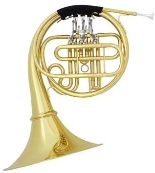 Einreihiges Französisches Horn mit 3 Tasten, einreihig, französisches Horn in B-Taste, professionelles Einsteiger-Instrument