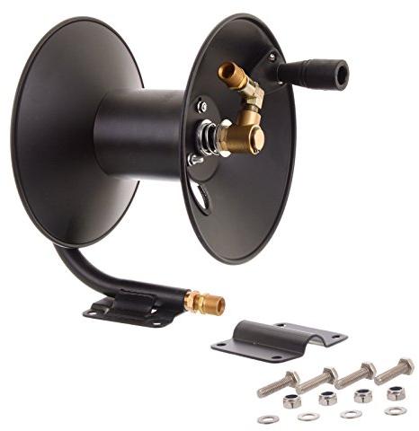 Markenlos slangrulle 15 m kapacitet för högtryckstvätt Kärcher HD HDS Kranzle Cleaner M22