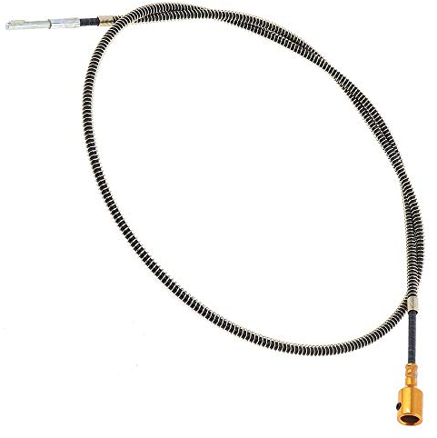 ChgImposs 3.2Ft/98CM Flexible Shaft Drill Bit Extension, Multifunctional Flex Shaft Inner Tube Core with 8mm Chuck for Table Grinder/Electric Drill