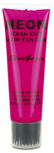 Stargazer Coloration Capillaire Fluorescente Temporaire Réactive aux UV Couleur Vive Rose