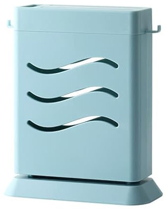 Support de bloc de couteaux en plastique, support de rangement de couteaux, dessus de table avec poils, outil universel multifonctionnel de cuisine 1 pièce(Green)