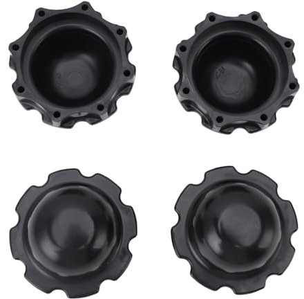 Fdit Bouchon de Trou de Spa Gonflable 4 Pièces, Accessoire de Spa Extérieur et de Spa, Remplacement du Bouchon en Caoutchouc, Empêche Les Inondations d'eau pour Spa Gonflable