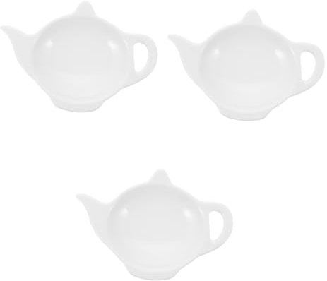Ciieeo 3pcs Professional Multi-function Desktop Teabag Tray for Tea Lovers Home Accessory