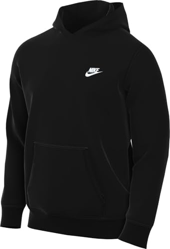 NIKE FN3866-010 Club Maglia Lunga Uomo Black/Black/White Taglia S
