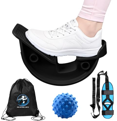 Foot and Calf Stretcher Kit, Foot Rocker Calf Stretcher for Plantar Fasciitis, Uitable for Women Stretching Legs, Thighs Achilles and Ankle, Enhance Women's Flexibility and Lower Body Strength