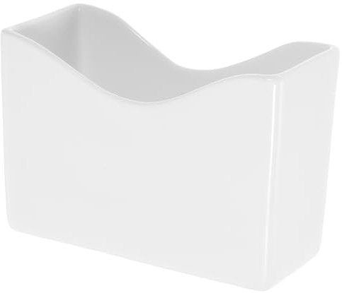 Cabilock servilletero elegante bath lacado Cubrir largo rústico decoración de la bandeja Soporte de servilletas moderno dispensador de pañuelos para baño cerámica