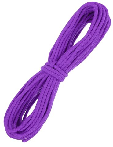 QUARKZMAN 10mm x 27.5m Polypropylen Seil Allzweckseil für Boote Marine Lila | Solides Geflochtenes, Camping, Flaggenmast, Wäscheleine, Outdoor