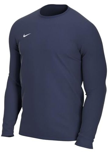 Nike Mäns Dry Park Vii långärmad tröja Midnattsblå/Vit S