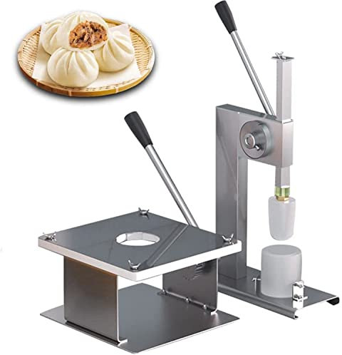 JIADUOFU Machine Manuelle Fabrication brioches, brioches farcies à la Vapeur en Acier Inoxydable Faisant la Machine Fabrication de brioches Bureau 400-500 pcs/h Maison et Le Commerce,largefilmcup