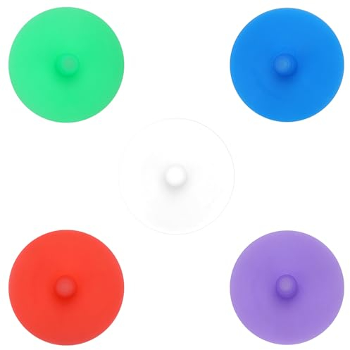 5pcs Wide Mouth Mason Jar Lids, Pickle Pipes Silicone Mason Jar Fermentation Lid Mason Jar Cover for Kitchen Sauerkraut Kimchi Cellar