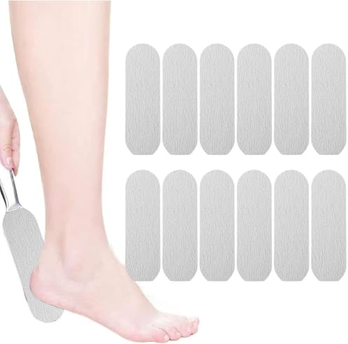 FOMIYES 50pcs Remove Dead Skin Dead Skin Remover Sand Paper for Foot File Callus Remover Refills Refill Paper for Foot File Peeled Polishing Sheet Tool Pedicure File Supplies Sandpaper