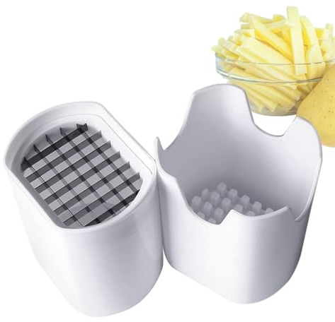 Zuasdvnk Gemüseschneider, Zwiebelschneider - Obst- und Zwiebelhacker aus Edelstahl | Gemüse-Zwiebelwürfel- und Chips-Hersteller für Kartoffeln, Tomaten, Karotten