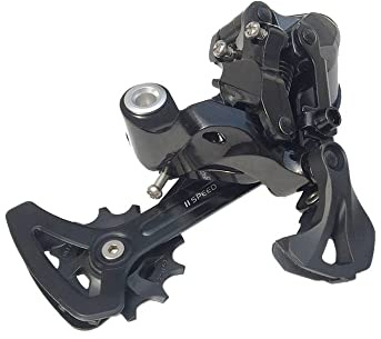 GERRIT Fahrrad Schaltwerk AX 11 Speed ​​Schaltwerk for MTB Mountainbike kompatibel mit 42T, 46T, 50T, langer Käfig Schaltwerk