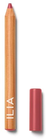 ILIA - Lip Sketch Hydrating Crayon | Non-Toxic, Cruelty-Free, Hyaluronic Acid, Hydrating + Long Lasting, Crease-Resistant, Demi-Matte (Pink Door)