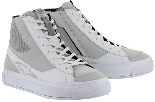 Alpinestars Damen Motorradschuhe Stella Stated Podium Shoes sportliche Schuhe, WHITE COOL GRAY, 40 EU