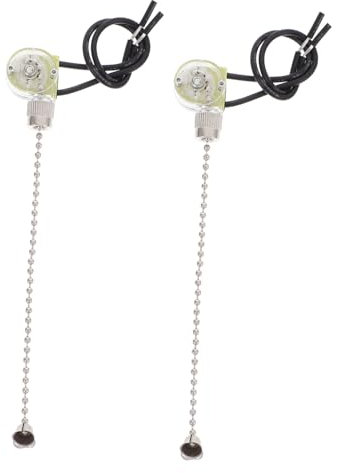 Veemoon 2stücke Deckenventilator Zugketten Einzigartige Hängende Ornamente Für Deckenlampen Dekorative Pull Chains Für Lichtschalter Vielseitige Verwendung Für Wohnräume Schlafzimmer