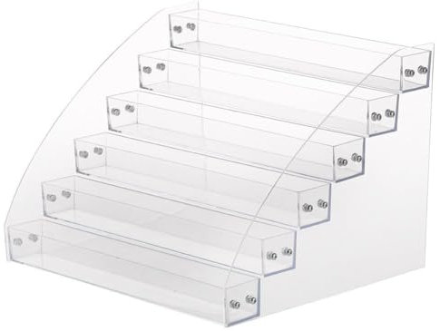 Étagère de rangement pour vernis à ongles, vernis à ongles, rouge à lèvres - 30,5 cm - 6 niveaux
