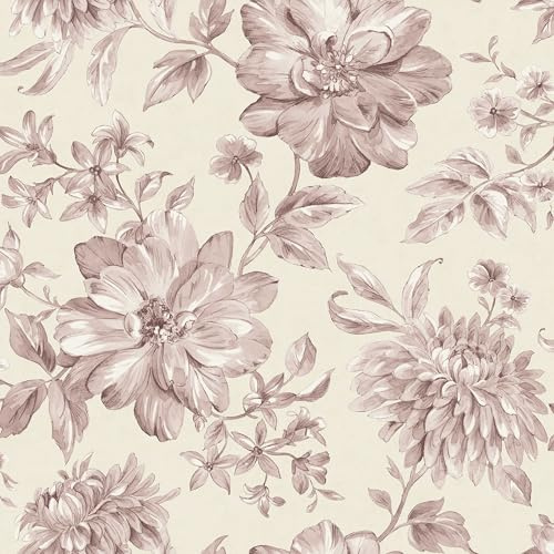 Fine Decor FD43609 Isabella Floral Rouleau de papier peint Rose
