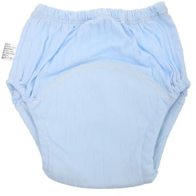 Supvox Neugeborenen Trainingshose Trainingslatzhose Aus Reiner Baumwolle Blau Mit Schicht Atmungsaktive Windelhose Für Kleinkinder Töpfchentraining