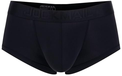 JOCKMAIL Herren Boxershorts Transparent Ice Silk Unterwäsche Nahtlos Atmungsaktiv Sexy Slip mit U-Beutel