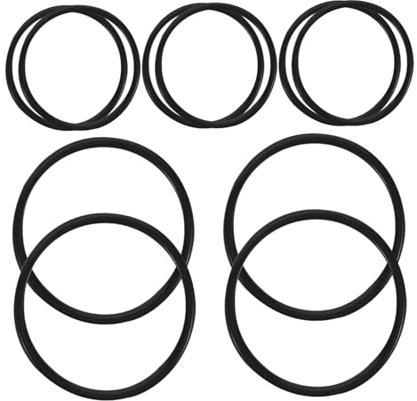 Gatuida Mikrofonklemme mit Gummibändern Anti Vibration für Kondensatormikrofone 10 Stück Schwarzes Gummi Passend für Mikrofonständer und Studioeinsatz