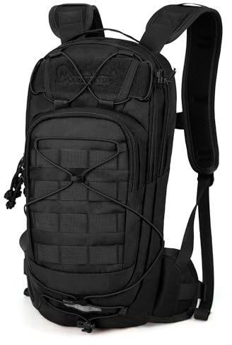 Mardingtop10L Small Tactical Molle Hydration Backpack,Cycling Backpack for Biking,Cycling and Running EDC Daypack