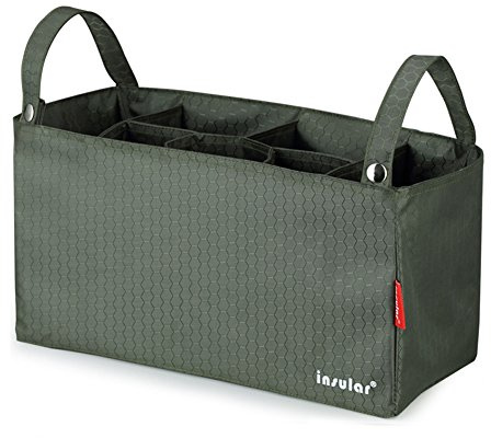 Fumee Wickeltasche Buggy Organizer für Stilvolle Mütter, 7 taschen, Verwandeln Sie Ihre Lieblings Taschen in eine modische Windeltasche (Grün)