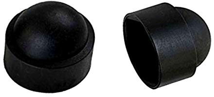 Abdeckkappen M10 für Sechskantschrauben, schwarz (100, M10)