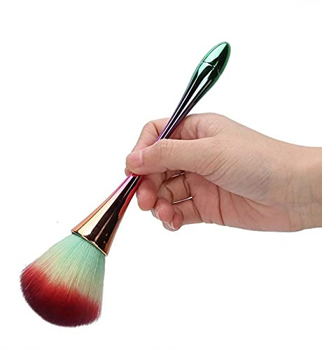 5pcs Nail Dust Cleaning Brush, Soft Hair Nail Art Dust Cleaner Remover Brushes Portable Cosmetic Manicure DIY Tool