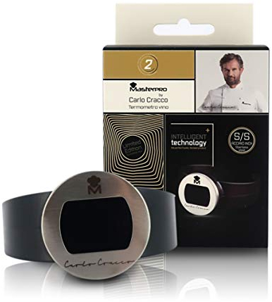 MasterPRO Expert Wine - Secchiello per ghiaccio da 3,5 l - Realizzato in plastica resistente e robusta - Raffreddatore per vino con manico - Design leggero ed ergonomico - Uso quotidiano