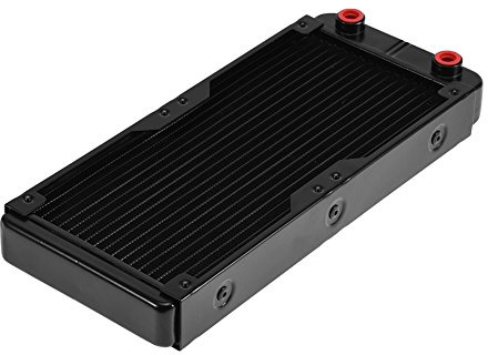 Radiatore di Raffreddamento Ad Acqua da 240 Mm, Dissipatore di Calore in Alluminio da 18 Raffreddatore di Raffreddamento Ad Acqua con Separatore D'acqua Integrato e Processo di Verniciatura a Pol