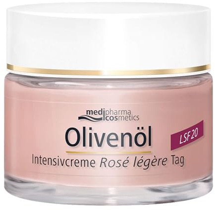 Olivenöl Intensivcreme Rose legere Lsf 20 50 ml