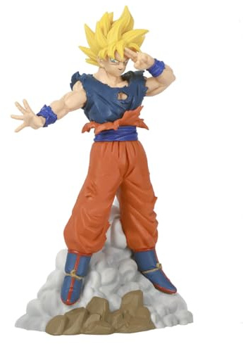 Banpresto BP88698P Actionfigur Goku SS Dragon Ball Z, History Box Vol.9, 12 cm, Mehrfarbig