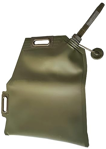 UVCMDUI Benzinkanister Motorrad Tragbar, Benzin Kanister Leer 10L 20L 30L, Dîésél Kanister Flexibel Faltbar mit Auslauf, Kraftstoffkanister TPU für Auto Motorrad Boot Dynamo,30L